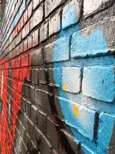 Graffiti wall decorating