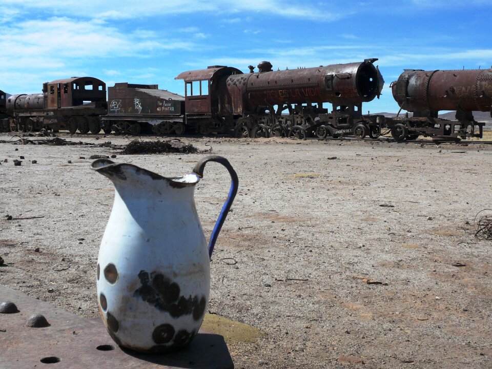 Locomotive have a nice day bolivia