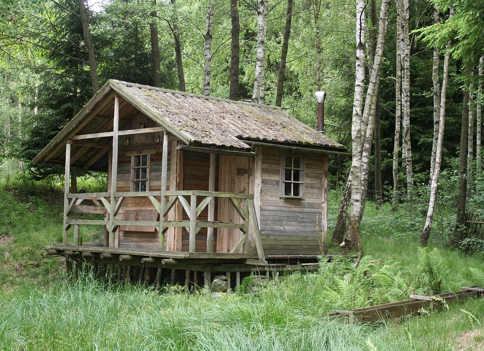 Fishing hut relaxation recovery