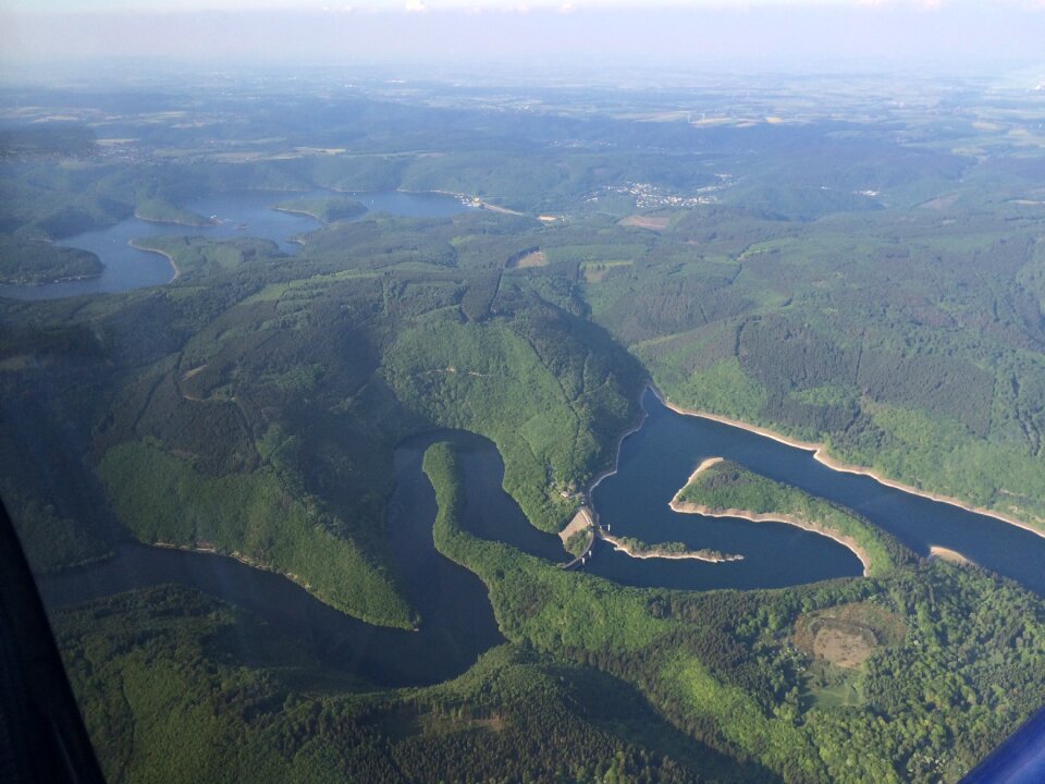 Eifel aerial view nature