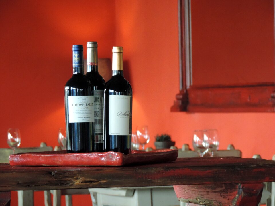 Wine bottle alcohol red wine