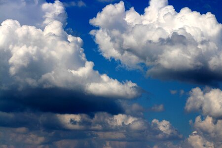 Cloud white fluffy photo