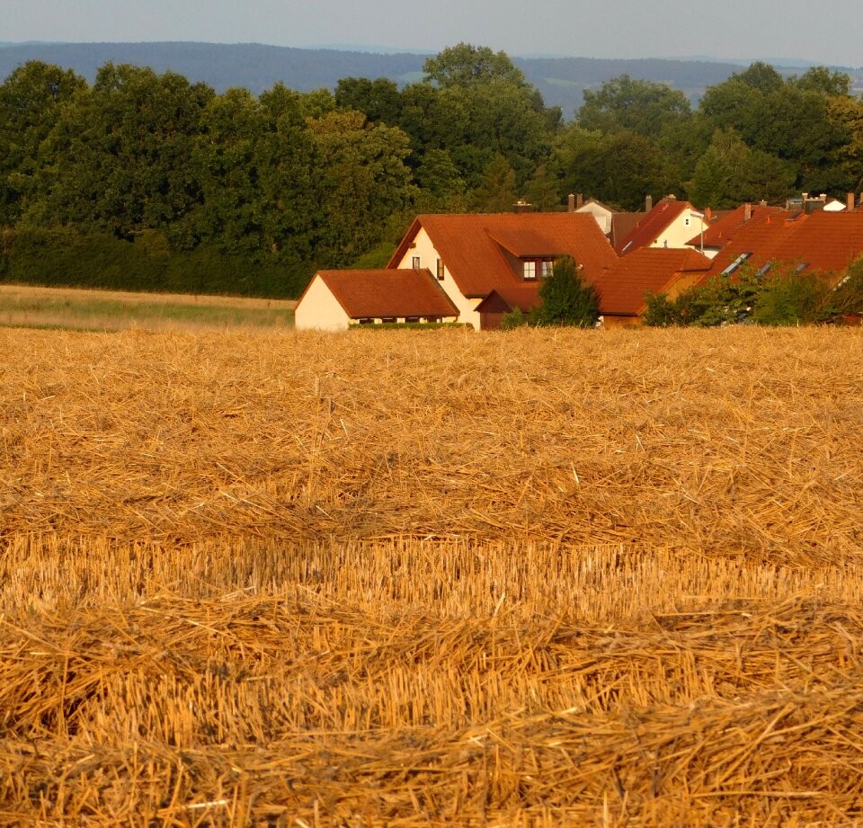 Landscape upper franconia bavaria