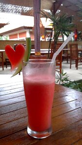 Glass cocktail drinking