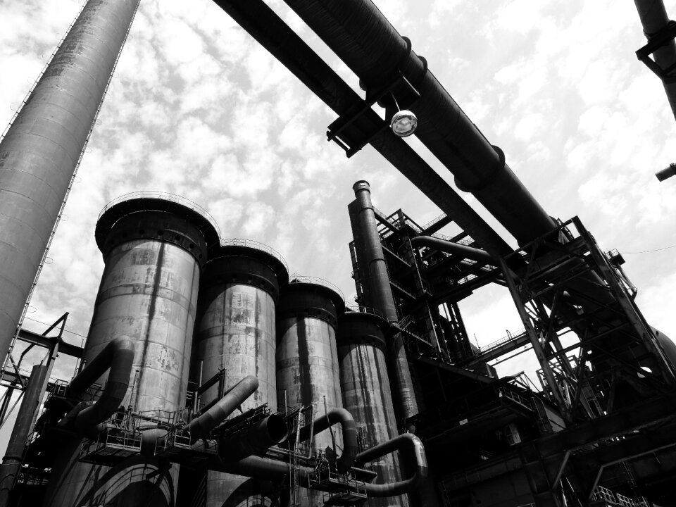 Iron industrial plant