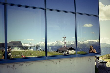 Viewpoint mountain leisure photo