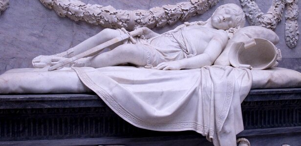 Sculpture stone marble