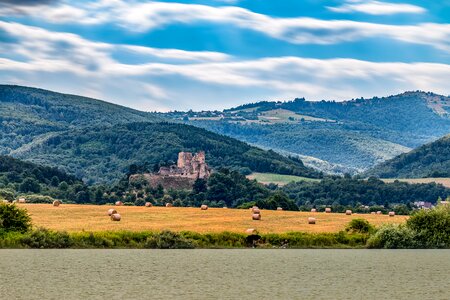 Divínsky castle castle ružinská dam