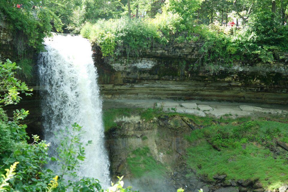Waterfall green waterfall