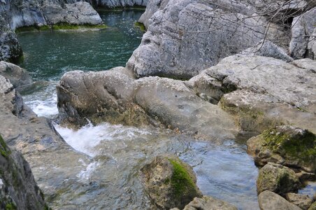 Stone nature waterfall photo