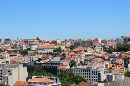 European view cityscape photo