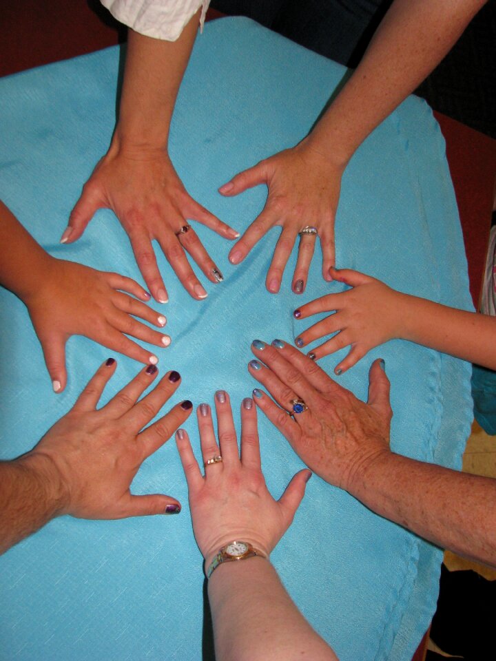 Manicure female nail polish