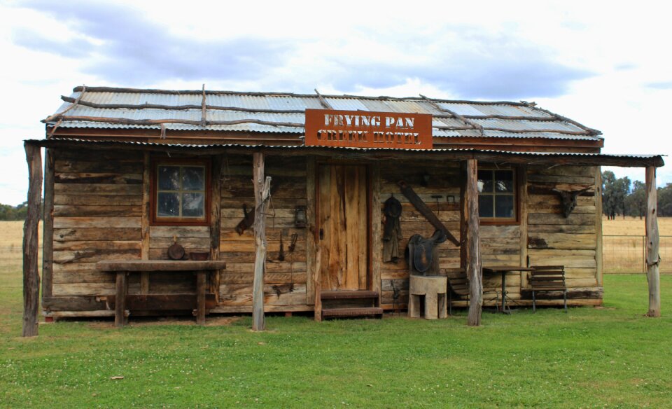Outback timber shed jackaroo