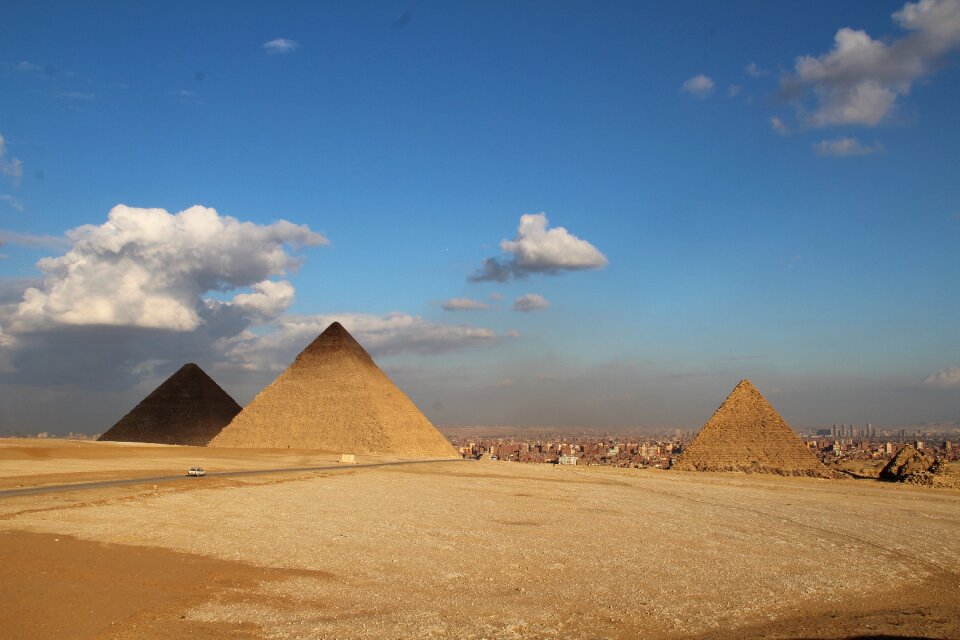 Egypt pyramid desert