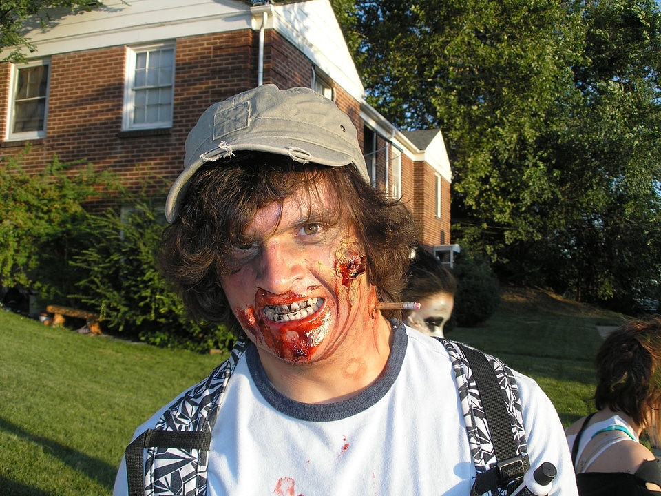 Costume halloween horror