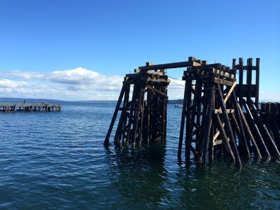 Sea dock pacific photo