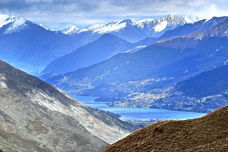 Mountain tops scenery range