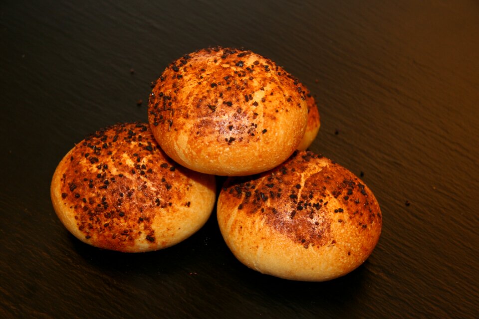 Freshly baked food dining
