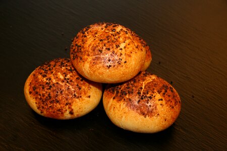 Freshly baked food dining
