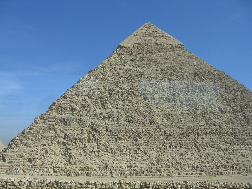 Desert egyptian landmark