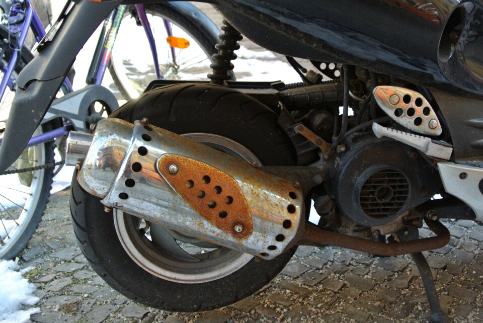 Motor motorbike vehicle
