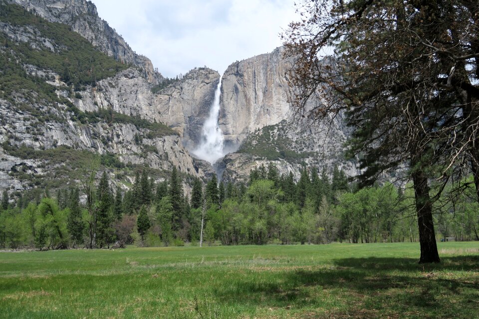 Water stone cliff