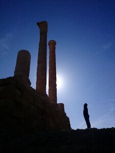 Ancient ruins columns antique