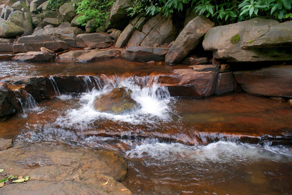 Spring water drop watering