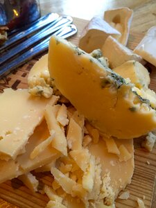 Cheese board rustic restaurant