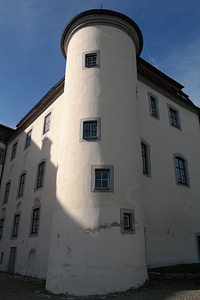 Castle großlaupheim laupheim tower window photo