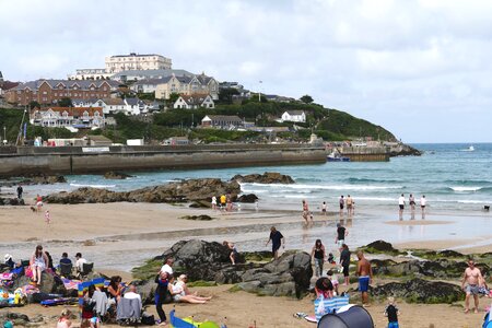 Sea beach water photo