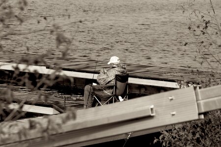 Fisherman angler photo