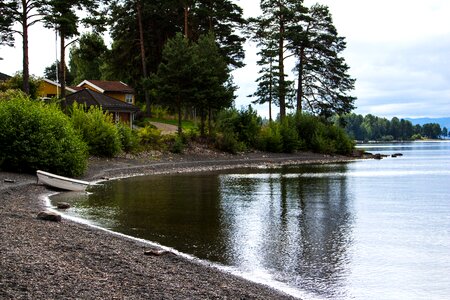 Nature landscape shore