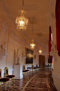 Palace interior corridor
