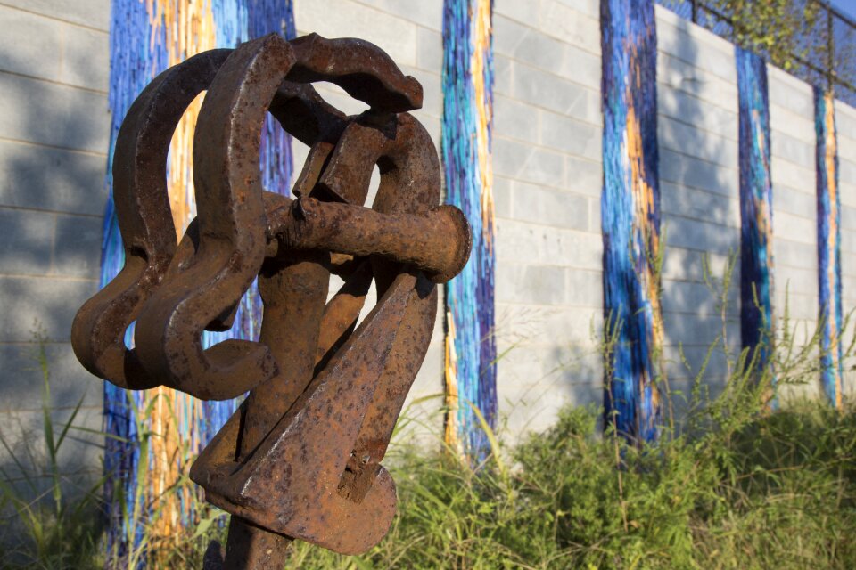 Atlanta industrial art close