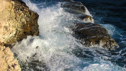 Nature rocks coast photo