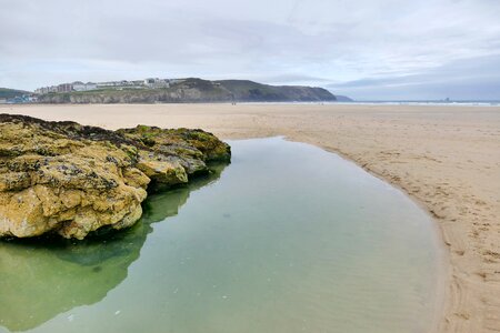 Cornwall coast beach
