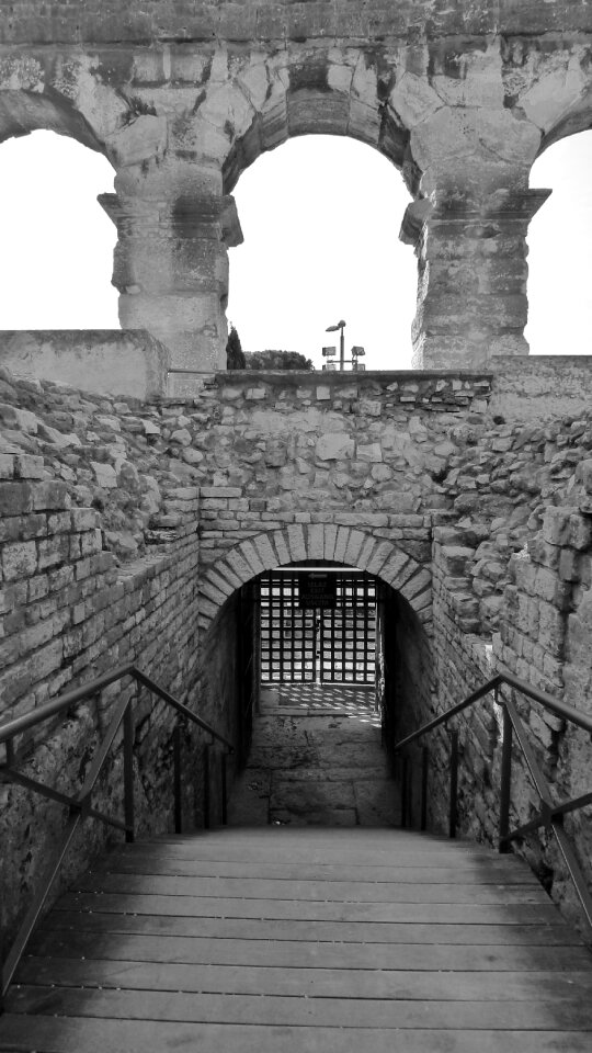 Entrance architecture historic