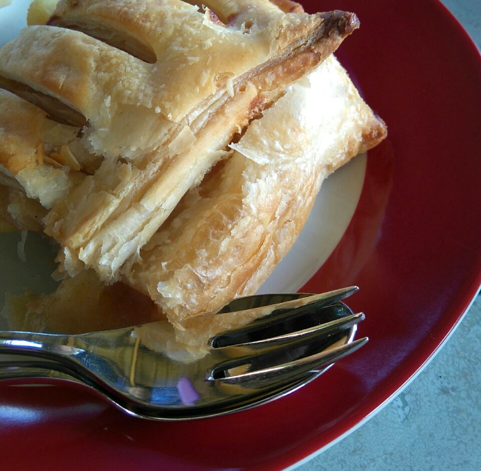 Cake strudel apple strudel