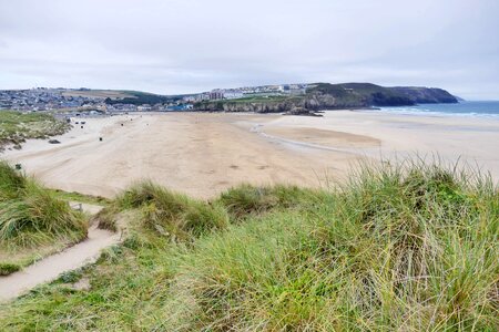 Cornwall coast beach