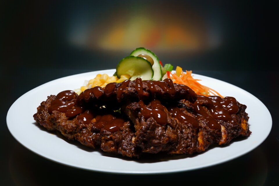 Spare ribs food delicious