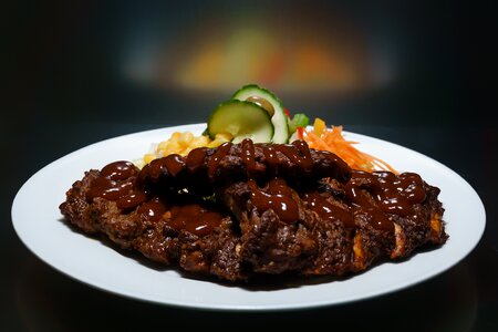 Spare ribs food delicious