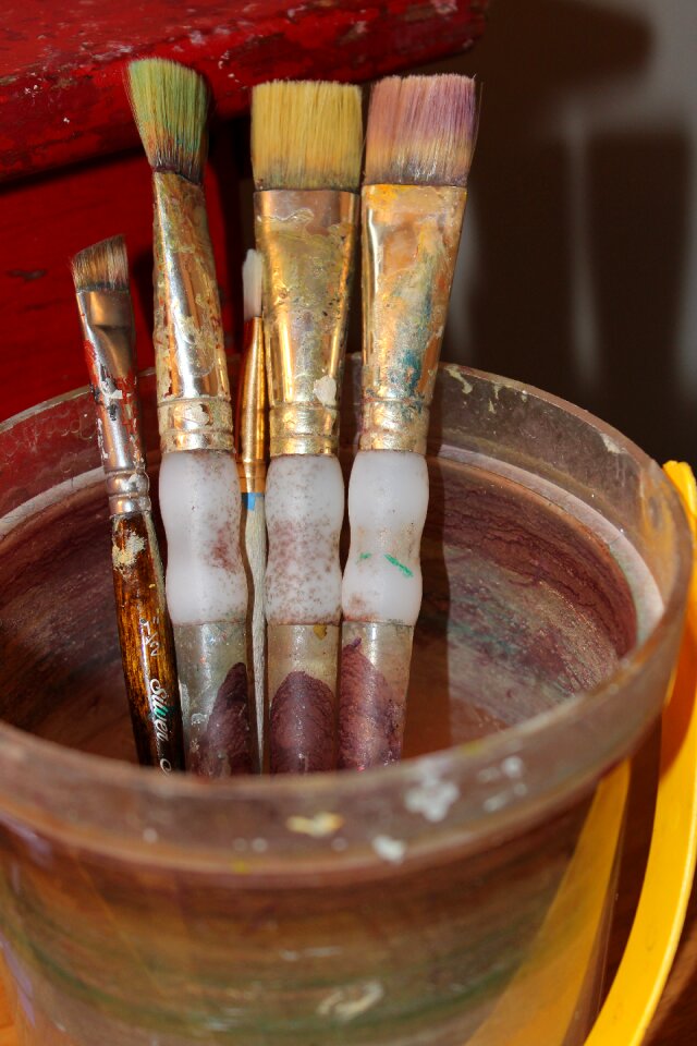 Brush paint paintbrush