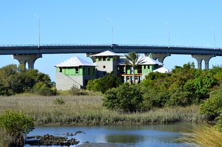 Construction florida marshland