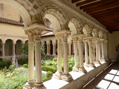 Monastery architecture rhaeto romanic