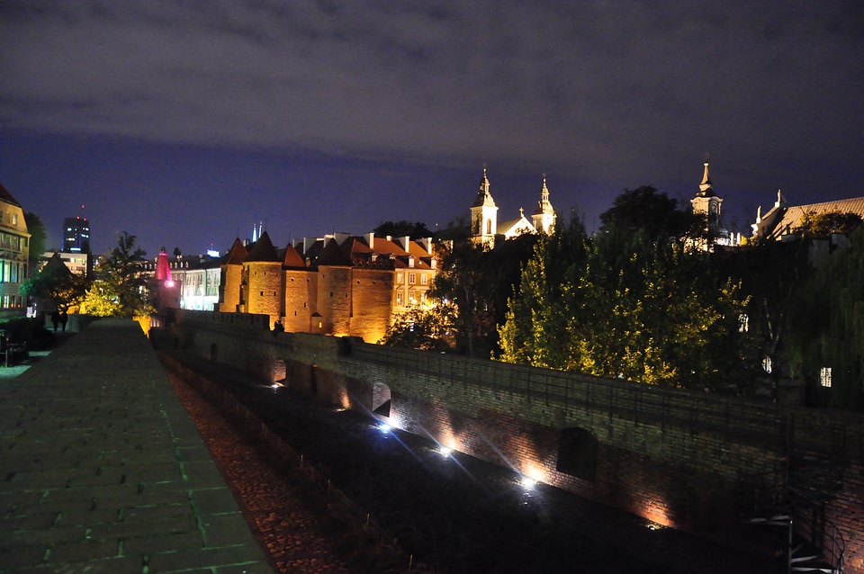 Long exposure poland the old town