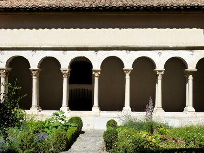 Monastery architecture rhaeto romanic