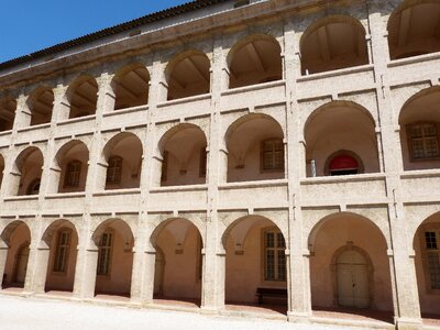 Arcade facade architecture photo