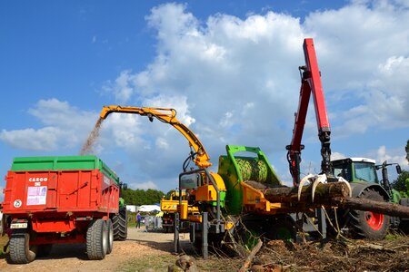 Wood agricultural machine