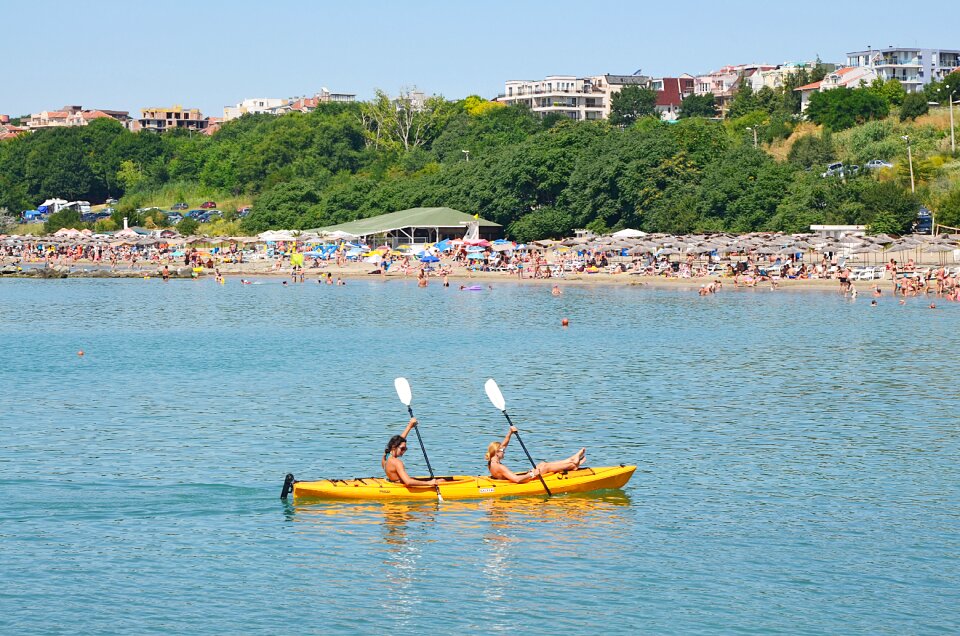 Sarafovo beach boat